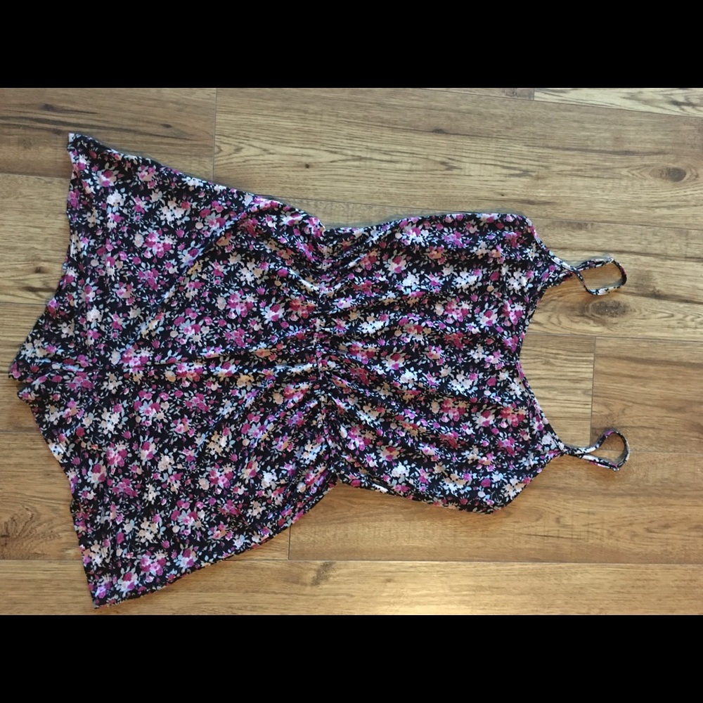 2/$30 Floral print romper